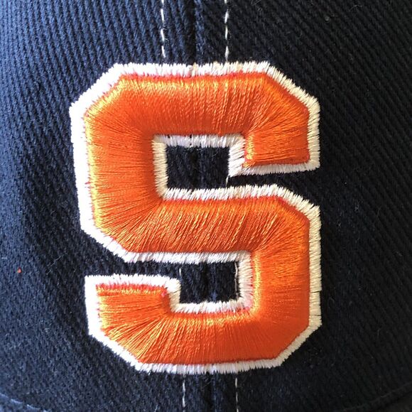 Fan Favorite University of Syracuse Orange Blue Adjustable Cap Hat Embroidered - Picture 6 of 10